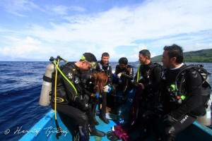 Persiapan diving