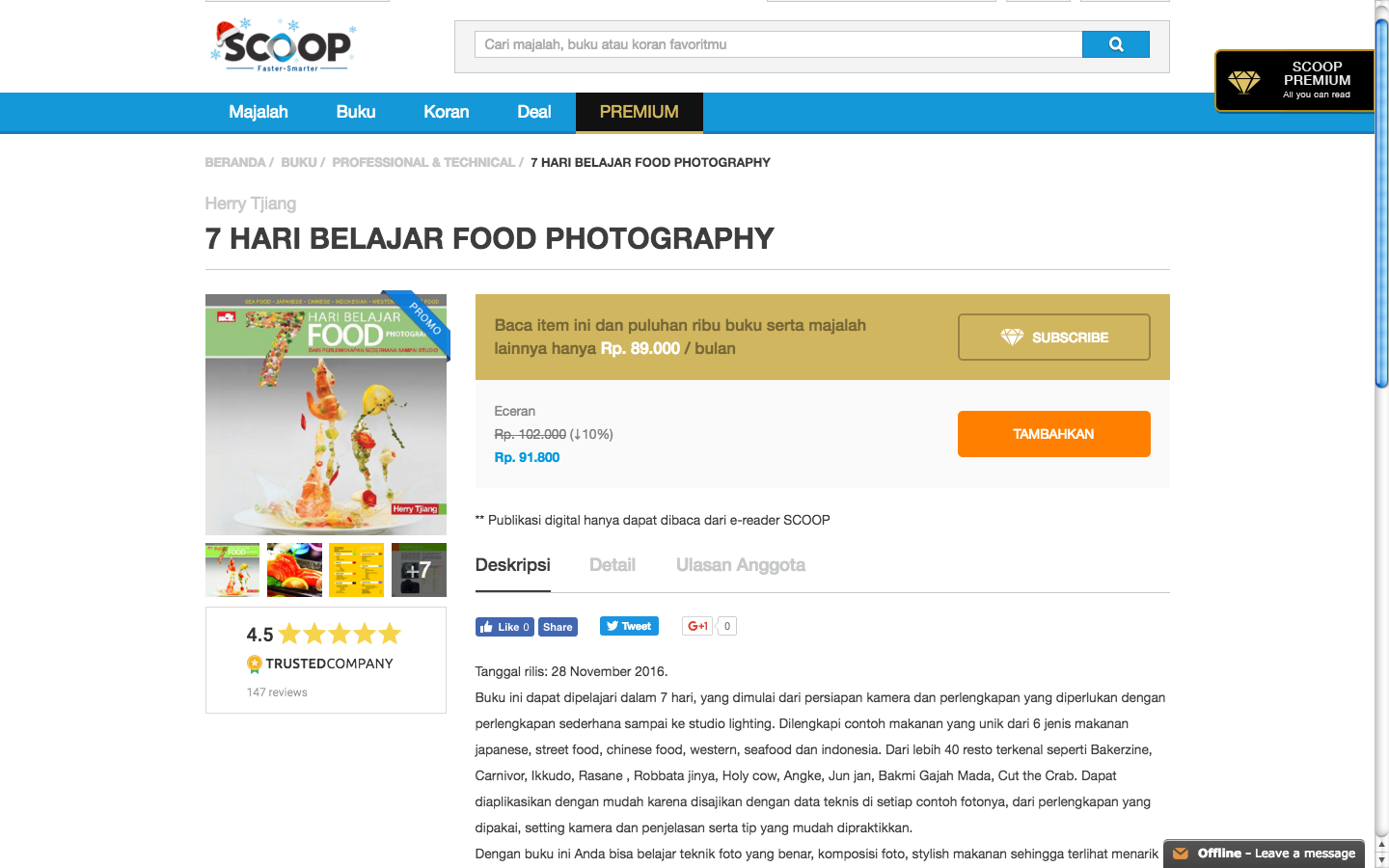 e-book 7 hari belajar food photography