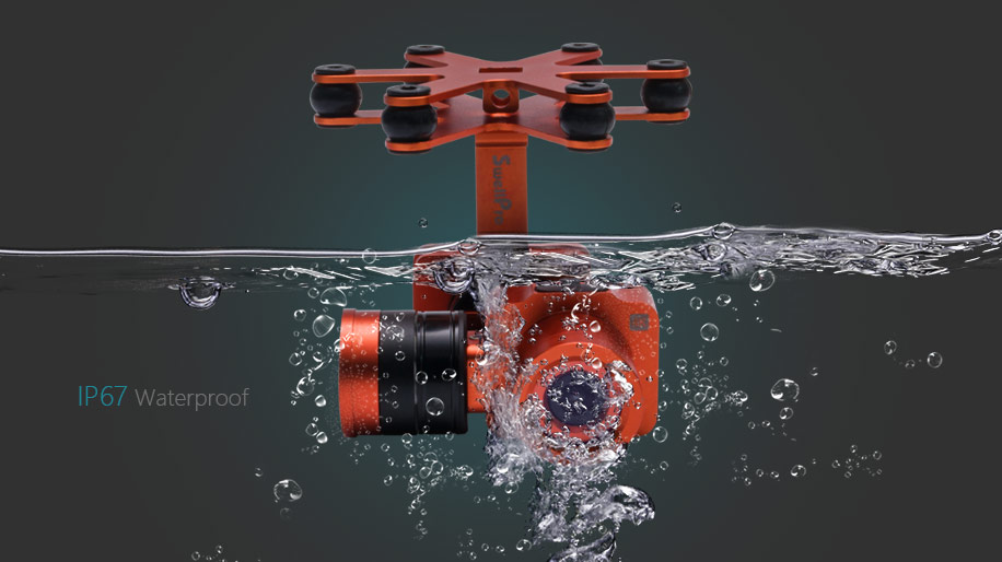 camera splash drone