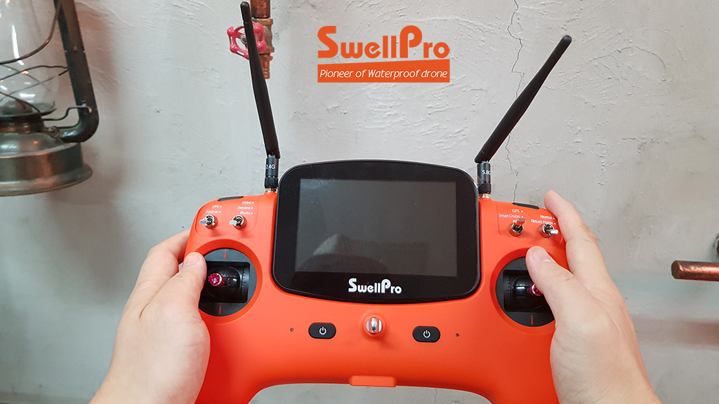 remote swellpro drone